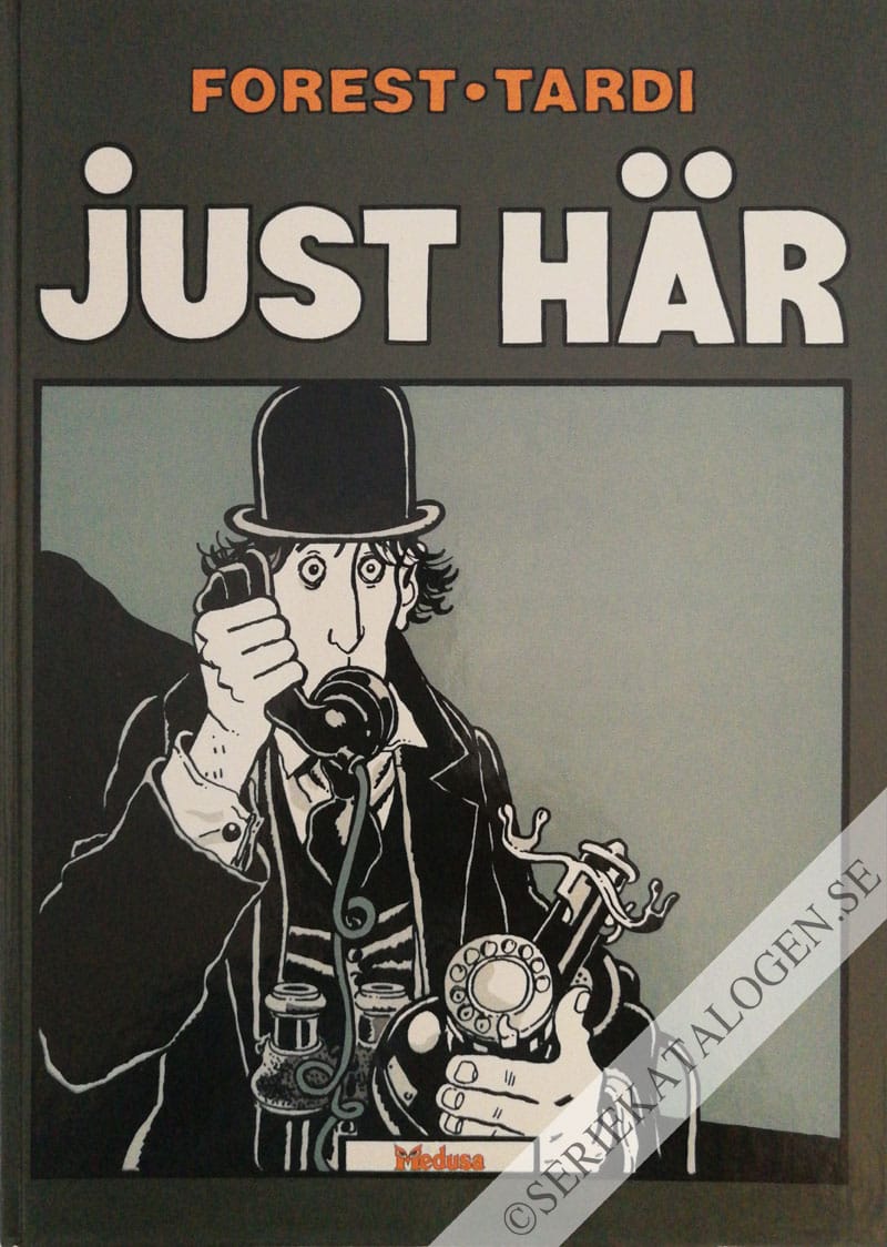 Framsida på Just här # (1986)