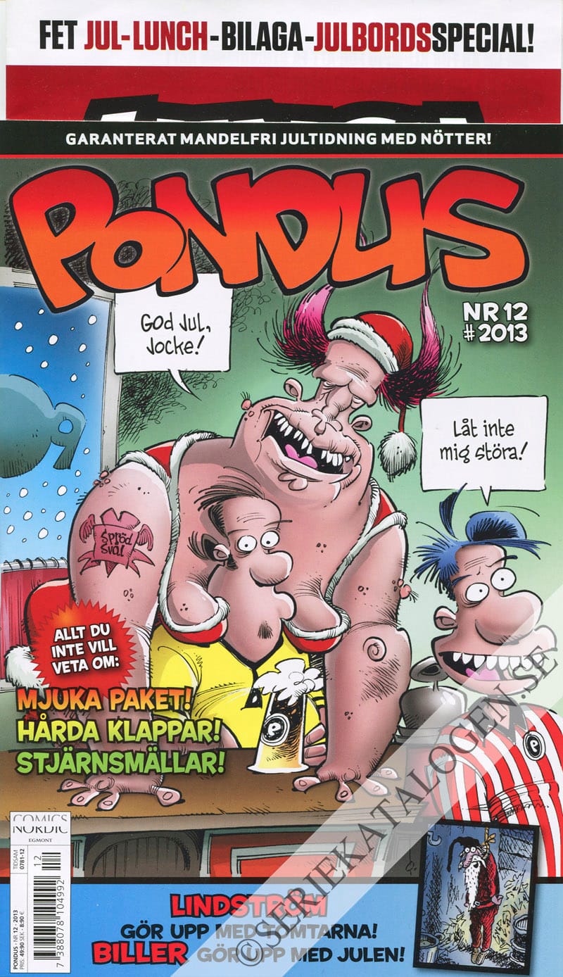 Framsida på Pondus #12 (2013)