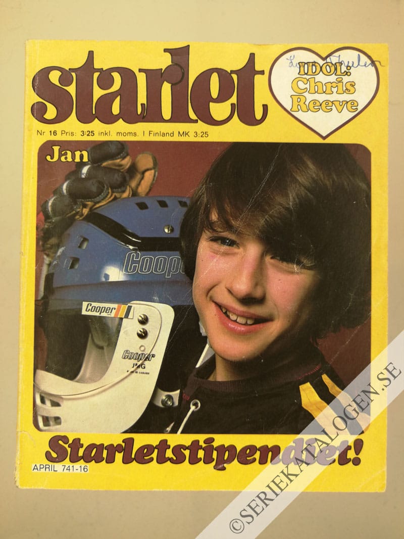 Framsida på Starlet #16 (1979)