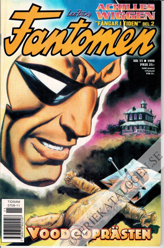 Framsida på Fantomen #11 (1999)
