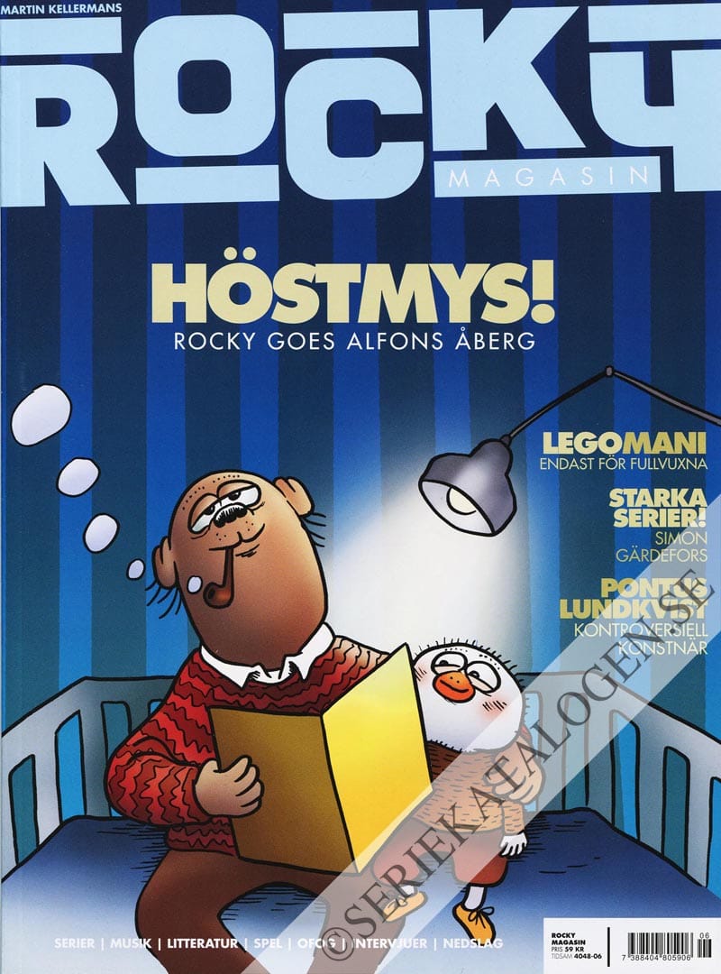 Framsida på Martin Kellermans Rocky #6 - Höstmys! (2011)
