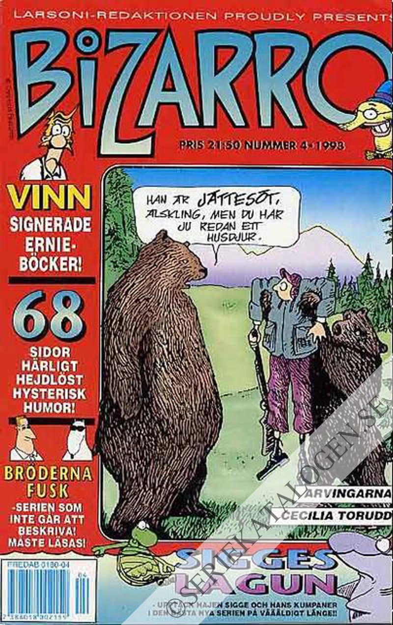 Framsida på Bizarro #4 (1993)