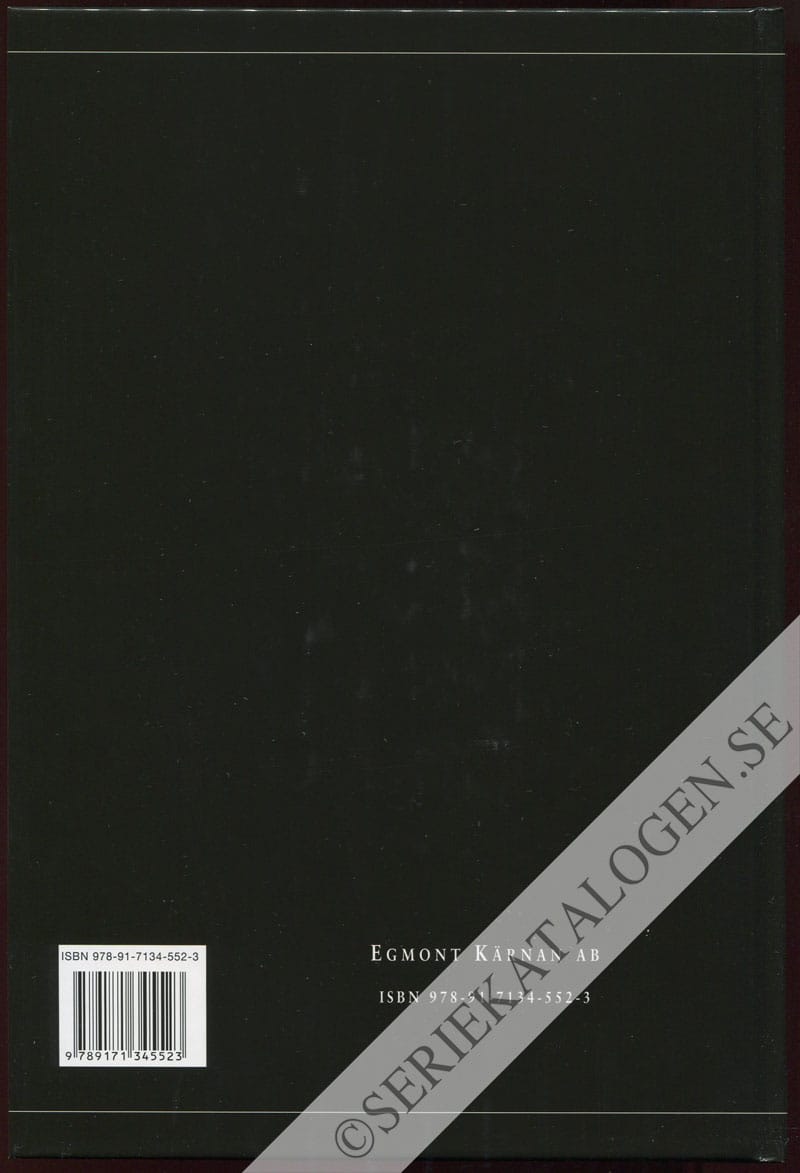 Baksida utan skyddsomslag (2007)