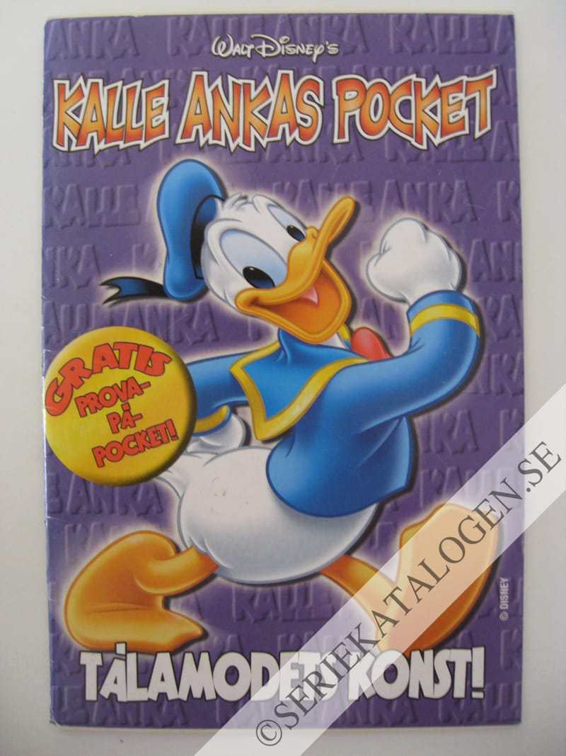 Framsida på Kalle Ankas pocket - Tålamodets konst! # (2004)