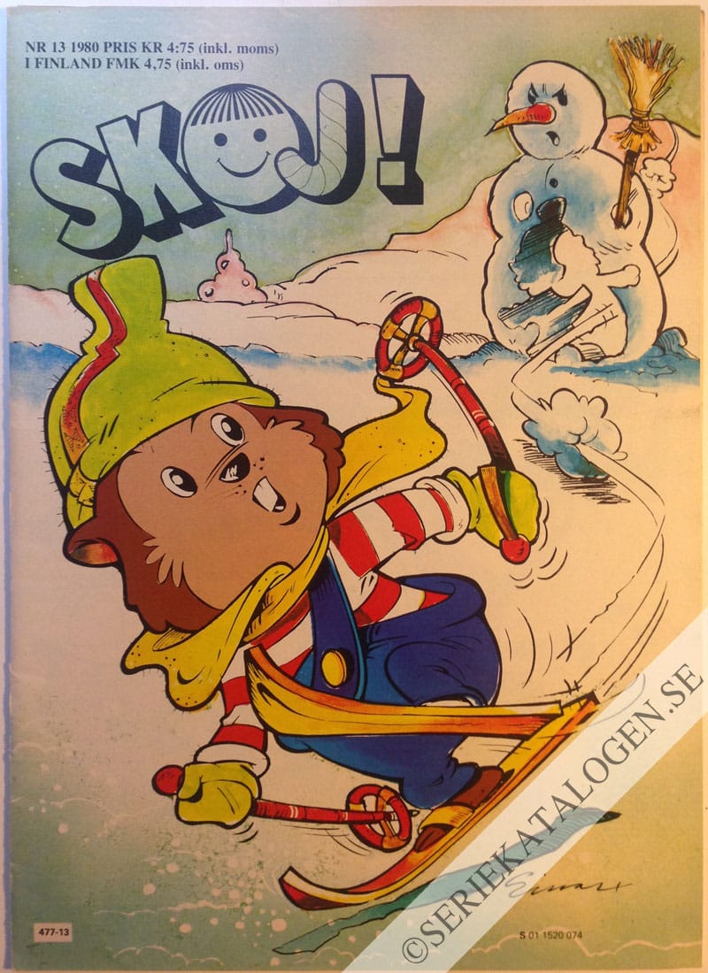 Framsida på Skoj #13 (1980)