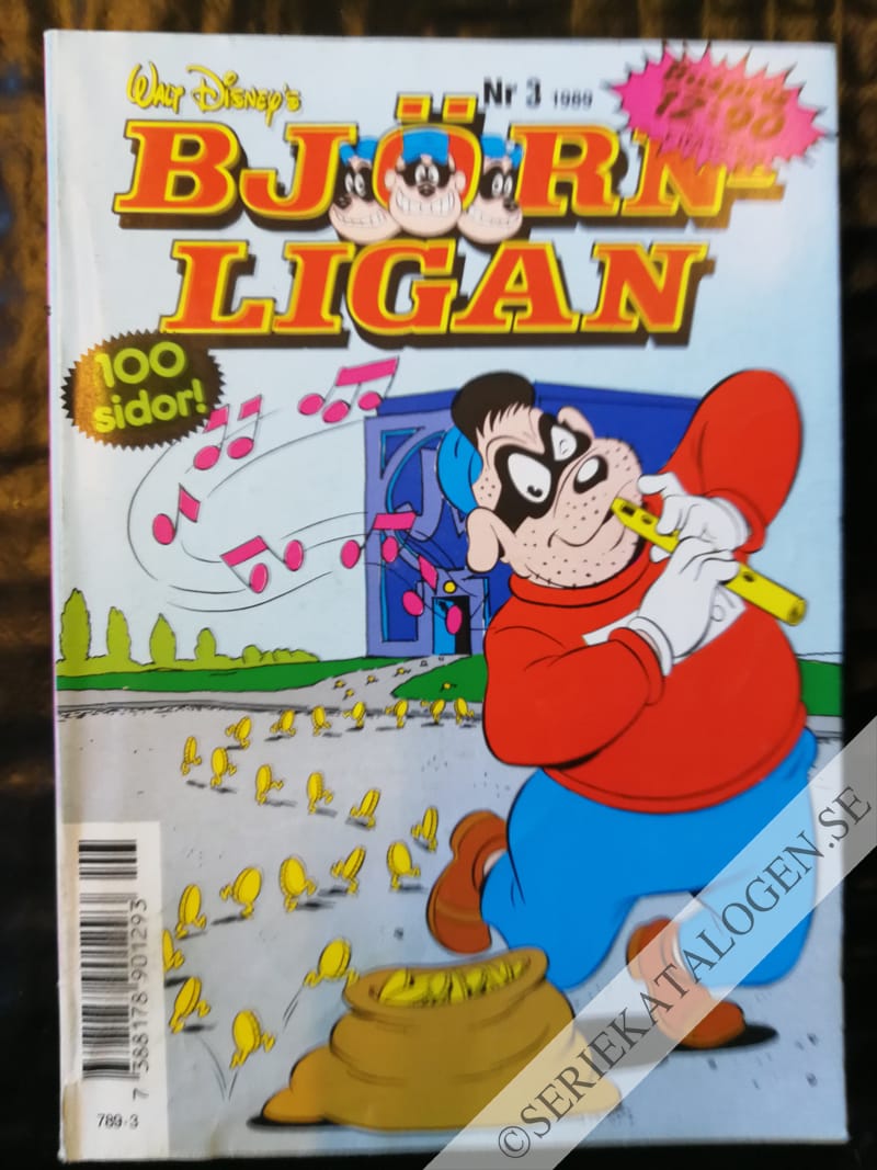 Framsida på Björnligan #3 (1989)