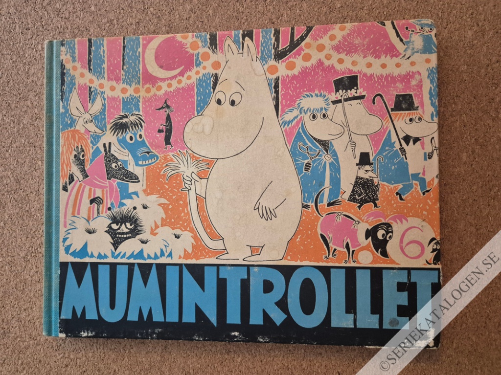 Framsida på Mumintrollet #6 (1962)
