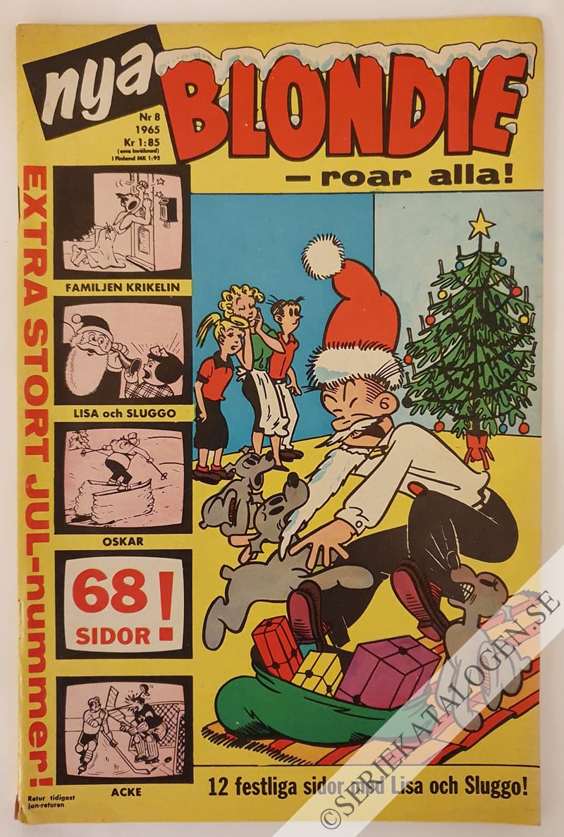Framsida på Blondie #8 (1965)