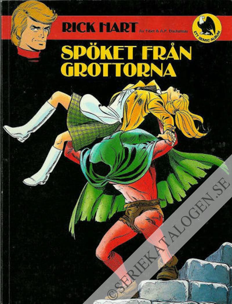 Framsida på Rick Hart Spöket från grottorna (1981)
