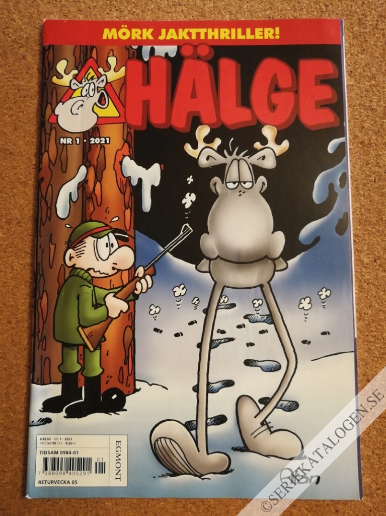 Framsida på Hälge #1 (2021)