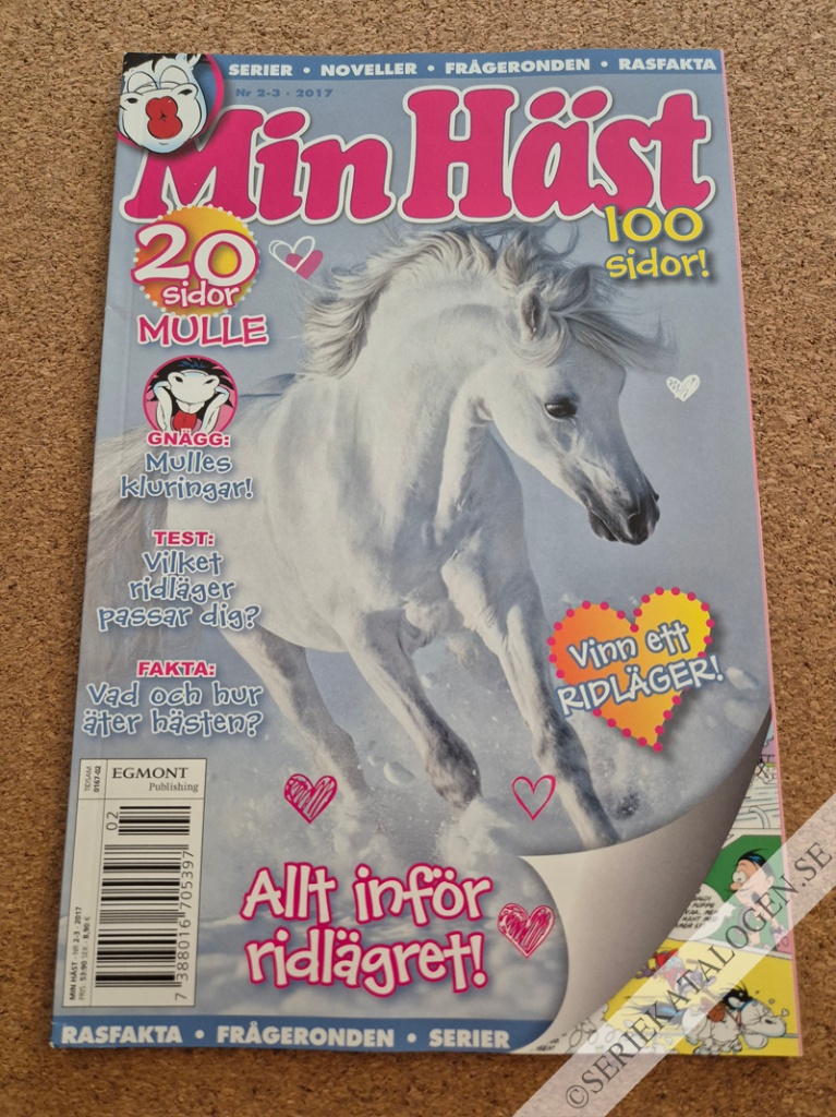 Framsida på Min häst #2-3 (2017)