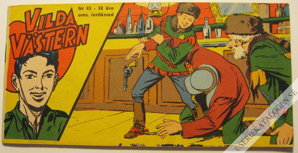 Framsida på Vilda Västern #43 (1960)
