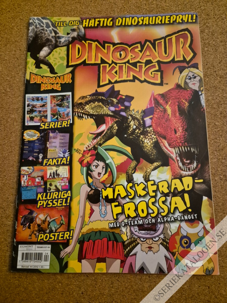 Framsida på Banzai! Dinosaur king (2012)