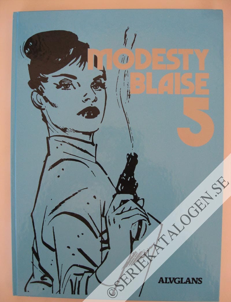 Framsida på Modesty Blaise #5 (1989)