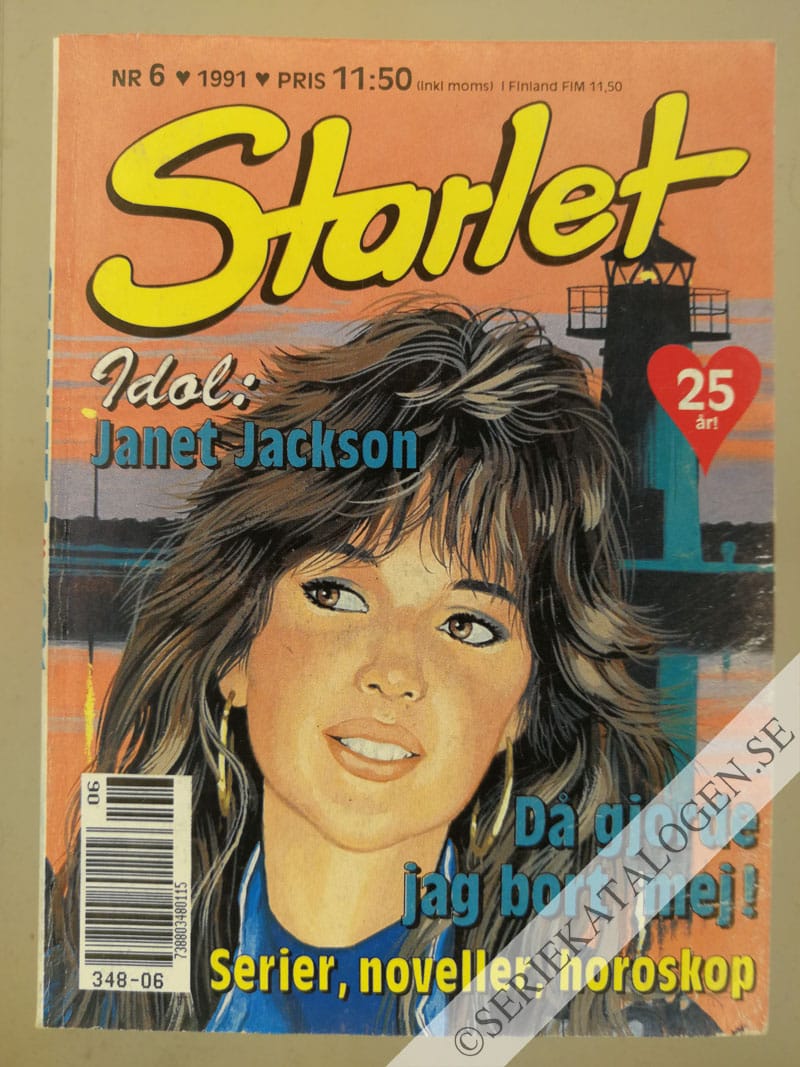 Framsida på Starlet #6 (1991)