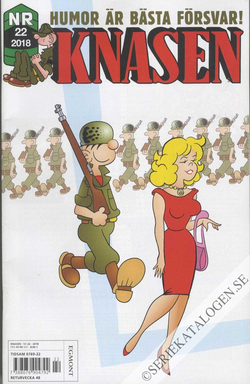 Framsida på Knasen #22 (2018)