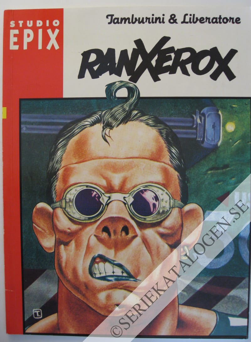 Framsida på Studio Epix Ranxerox (1988)
