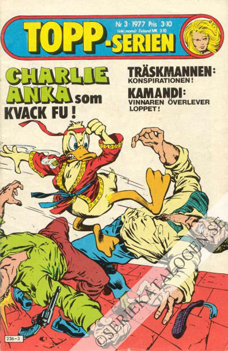 Framsida på Topp-serien #3 (1977)