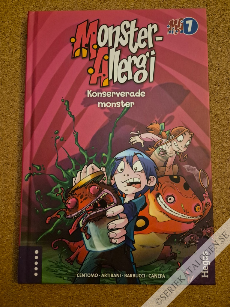 Framsida på Monster-allergi Konserverade monster (2021)