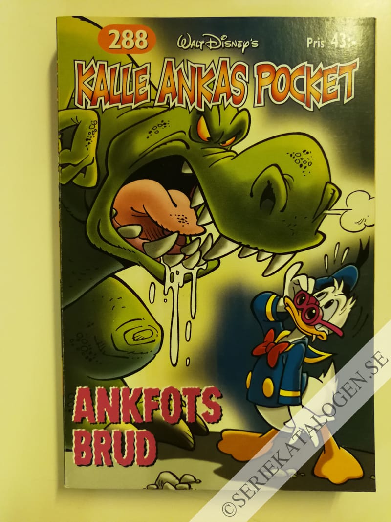 Framsida på Kalle Ankas pocket #288 - Ankfots brud (2003)