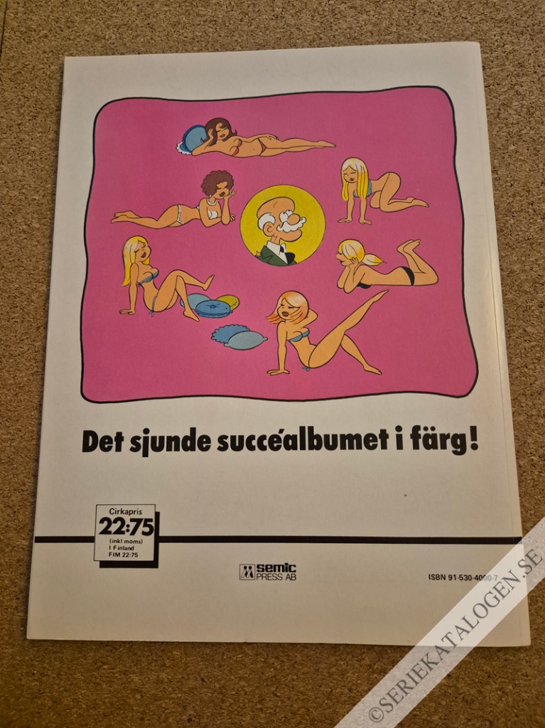 Baksida på En schasse för mycket! (1983)