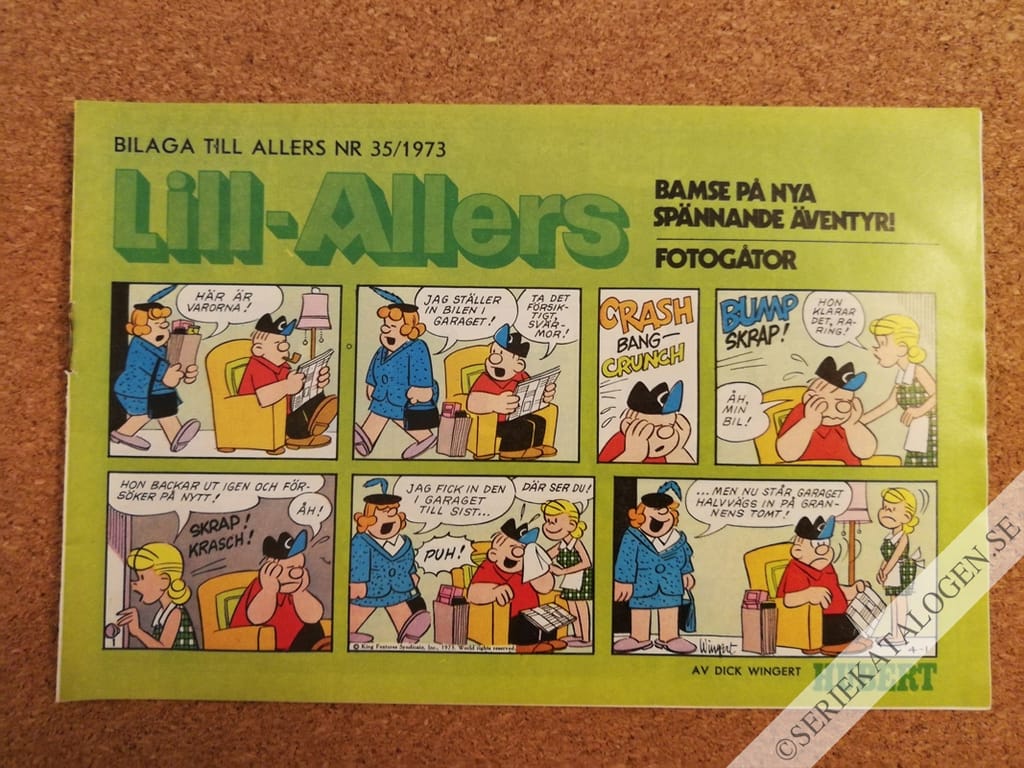 Framsida på Lill-Allers #35 (1973)