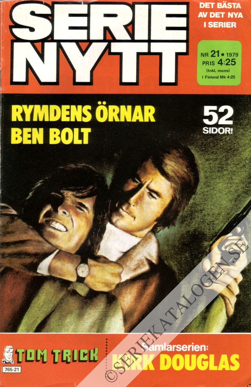Framsida på Serie-Nytt #21 (1979)