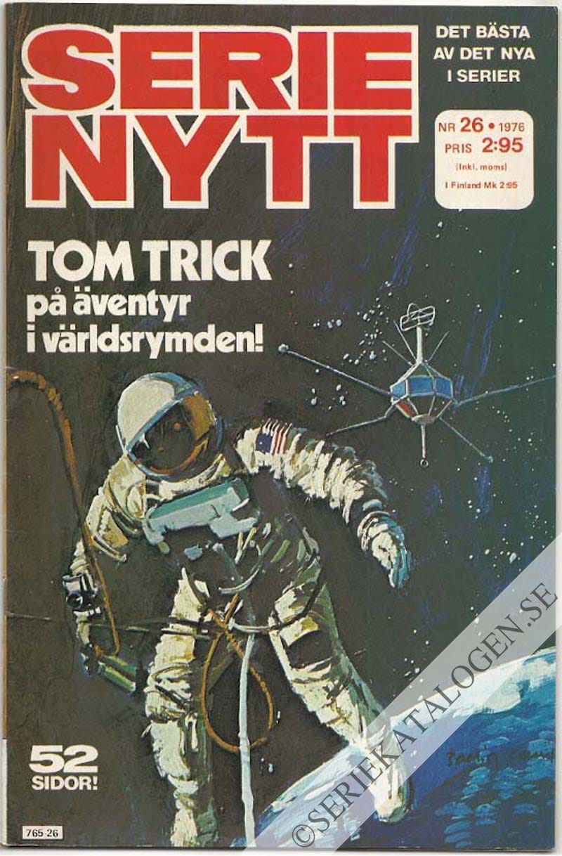 Framsida på Serie-Nytt #26 (1976)