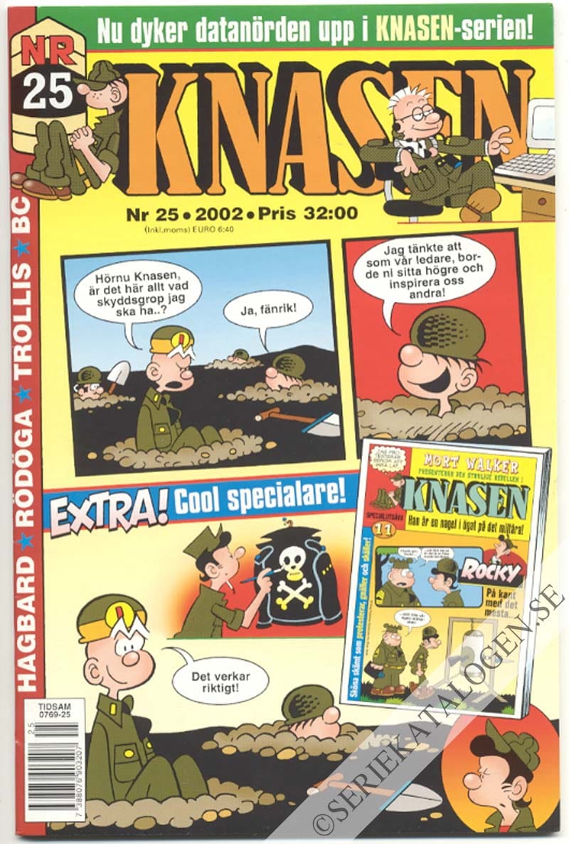 Framsida på Knasen #25 (2002)