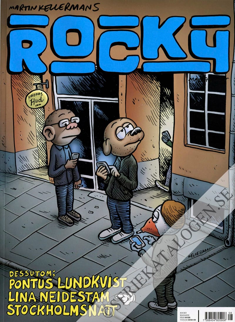 Framsida på Martin Kellermans Rocky #8 (2012)