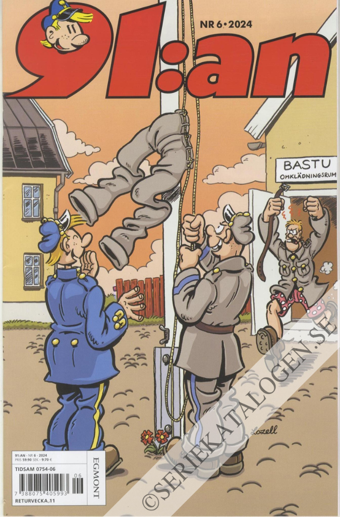 Framsida på 91:an #6 (2024)