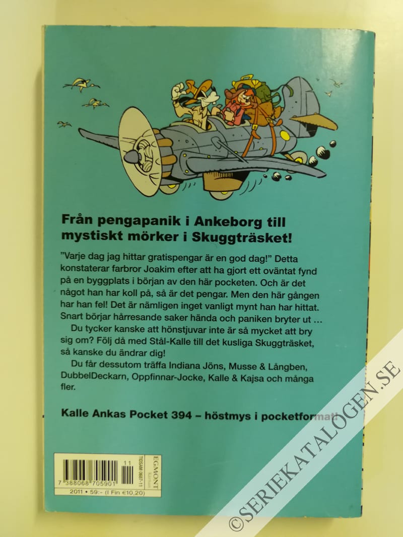 Baksida på Anka på uppdrag (2011)