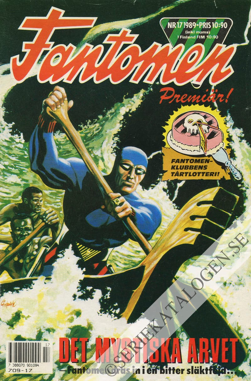 Framsida på Fantomen #17 (1989)