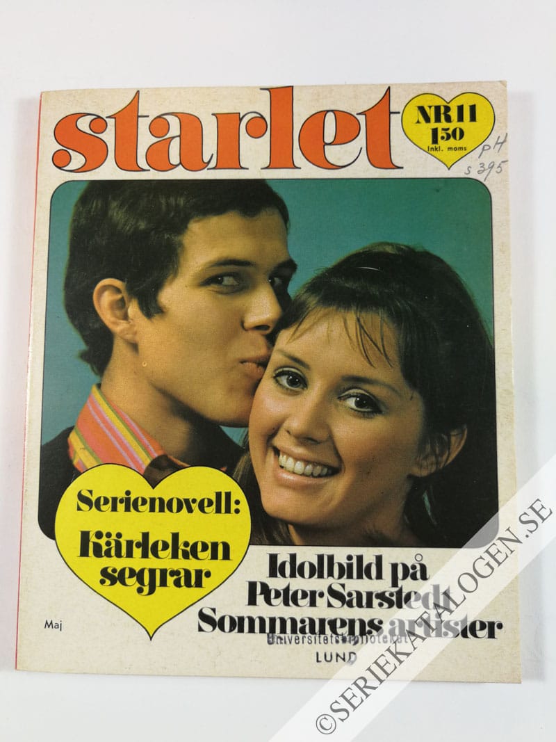 Framsida på Starlet #11 (1970)