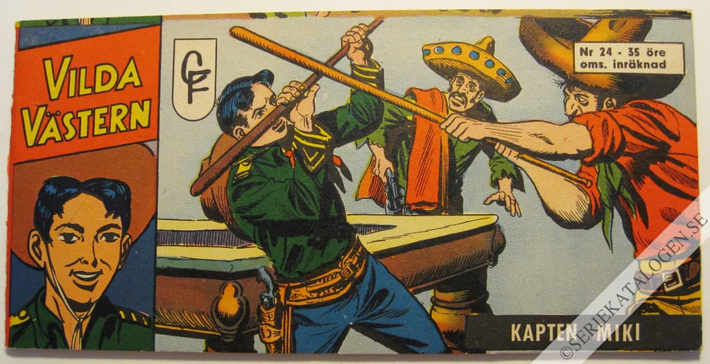 Framsida på Vilda Västern #24 (1963)