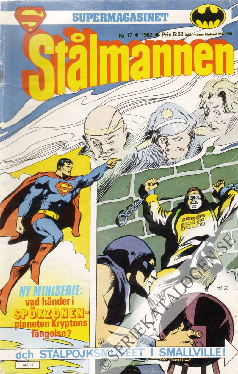 Framsida på Supermagasinet #17 (1982)