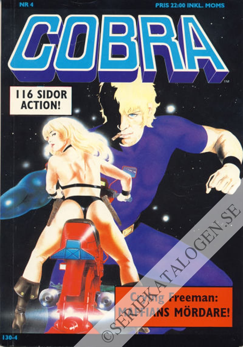 Framsida på Cobra #4 (1991)