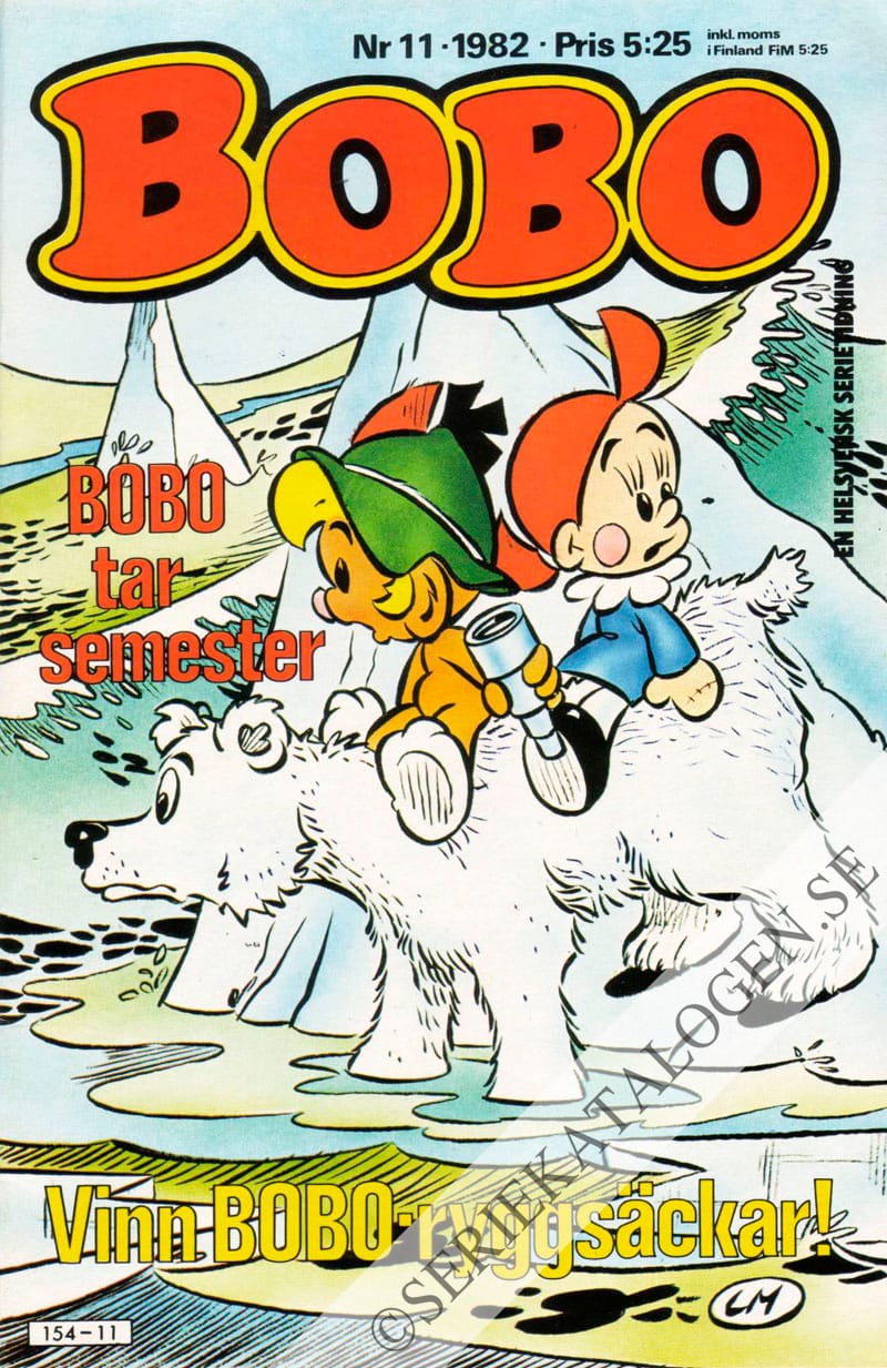 Framsida på Bobo #11 (1982)