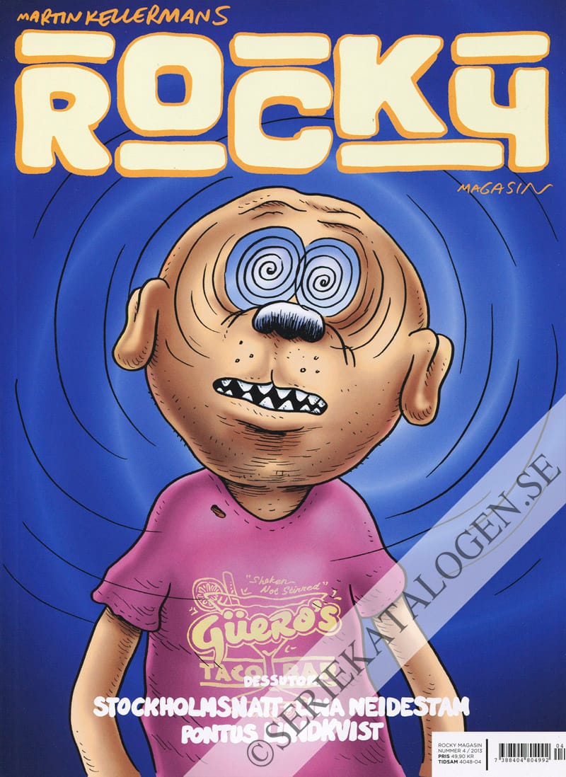 Framsida på Martin Kellermans Rocky #4 (2013)