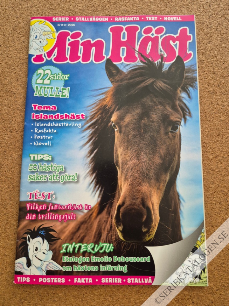 Framsida på Min häst #2-3 (2025)