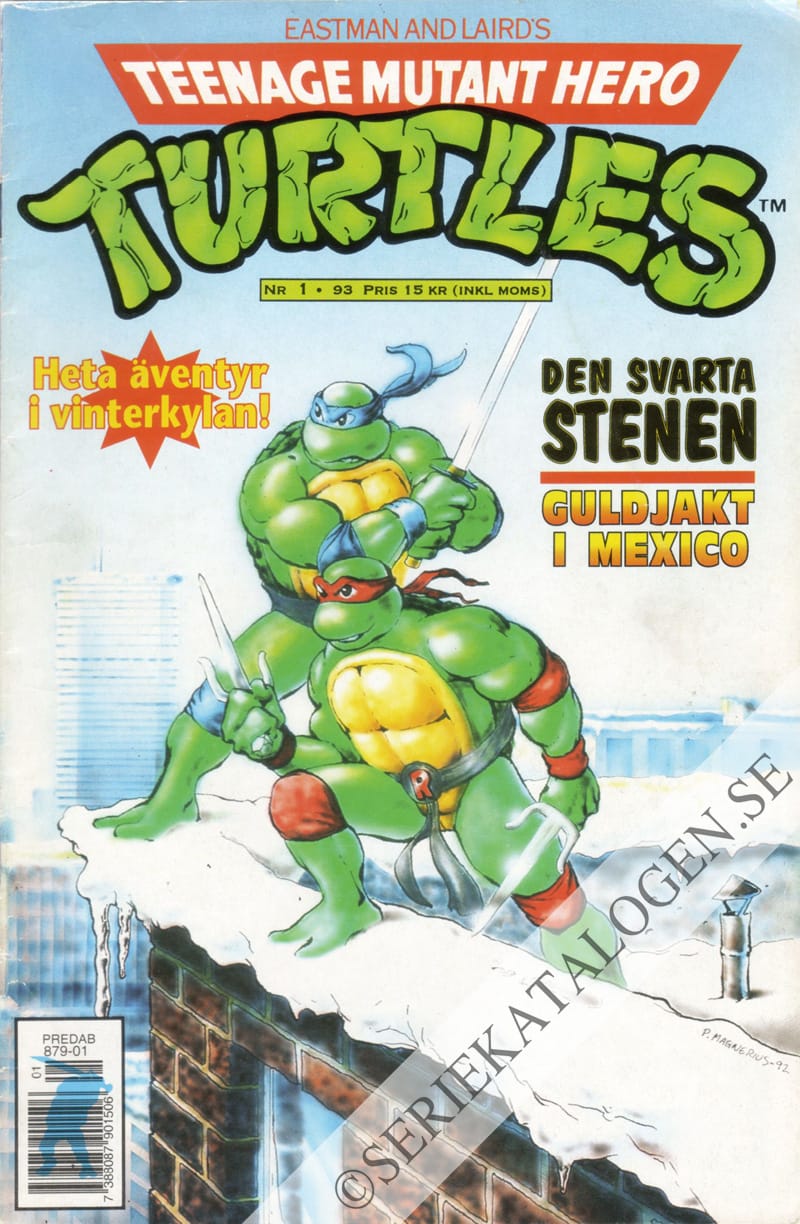 Framsida på Teenage mutant hero turtles #1 (1993)