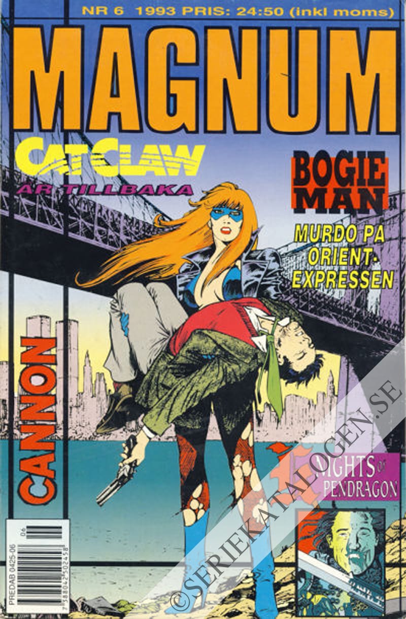 Framsida på Magnum comics #6 (1993)