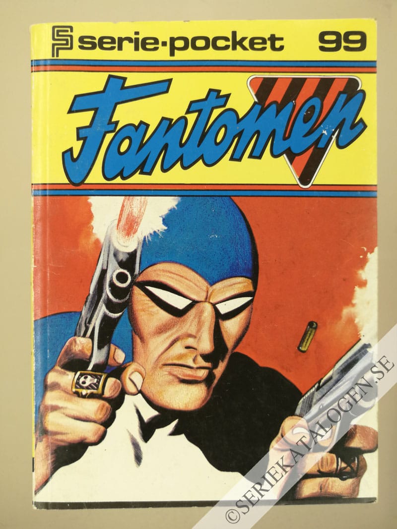 Framsida på Seriepocket #99 - Fantomen (1980)