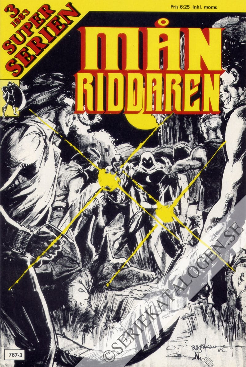 Framsida på Superserien #3 (1983)
