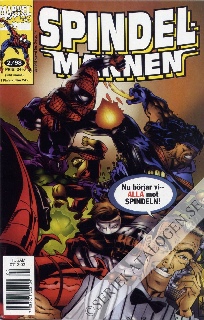 Framsida på Spindelmannen #2 (1998)