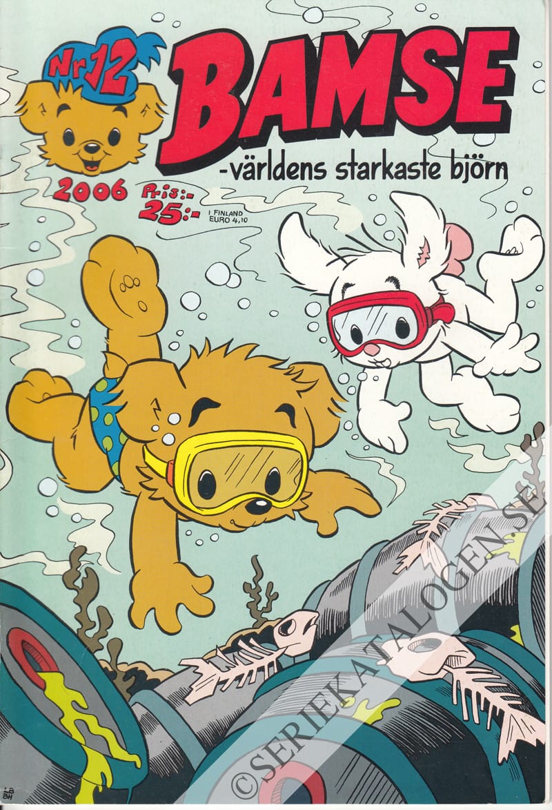 Framsida på Bamse #12 (2006)