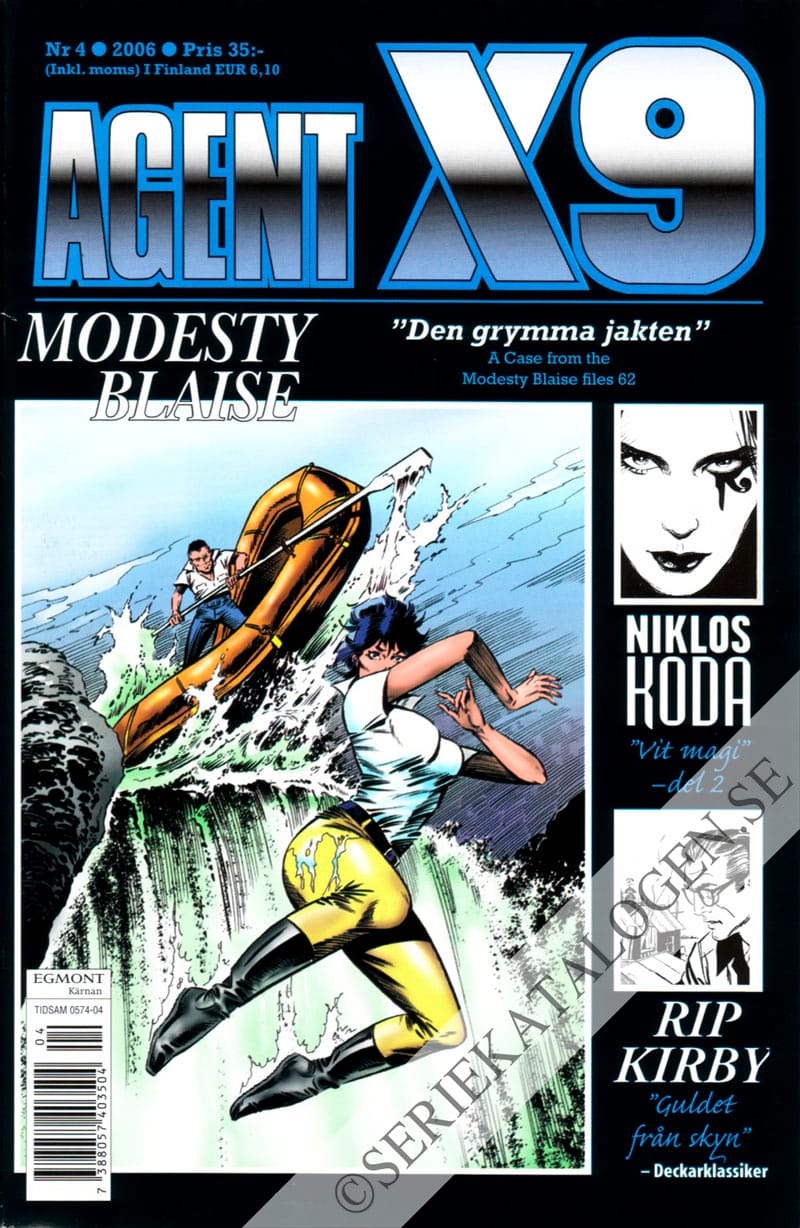 Framsida på Agent X9 #4 (2006)