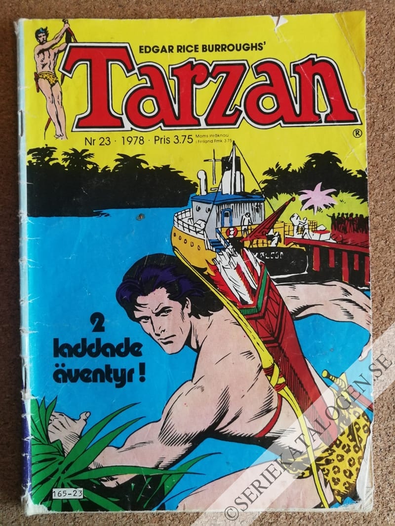Framsida på Tarzan #23 (1978)