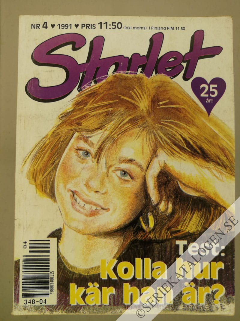 Framsida på Starlet #4 (1991)
