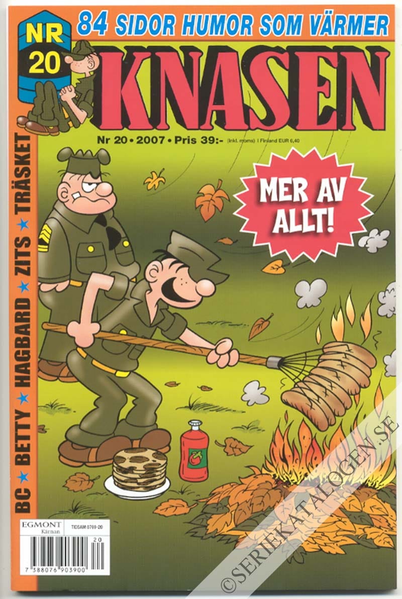 Framsida på Knasen #20 (2007)